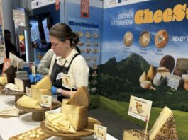 European cheeses at Summer Fancy Food Show